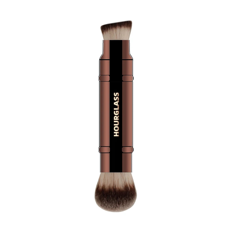 Hourglass - Double-Ended Retractable Foundation Brush 