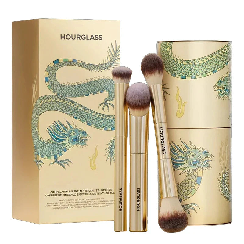 Hourglass - Complexion Essentials Brush Set - Gold Dragon Series 