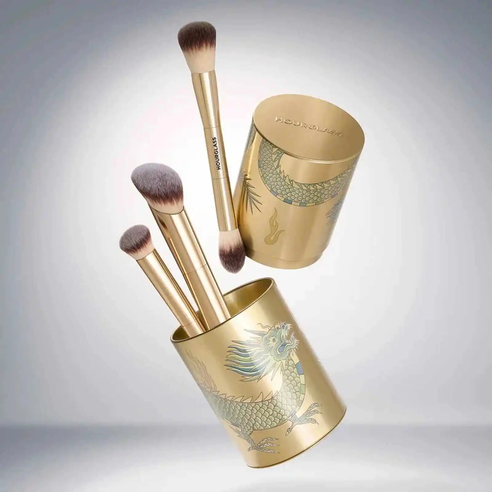Hourglass - Complexion Essentials Brush Set - Gold Dragon Series 